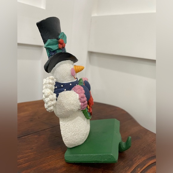 The cutest santa and snowman stocking holders vintage style - Picture 7 of 14